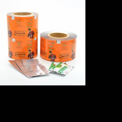 2 Layers Laminated Material Plastic Packaging Aluminium Film Packaging Sachet For Food Packaging