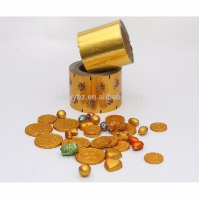 customized 30-50mic Chocolates to wraps aluminum foil for food packaging