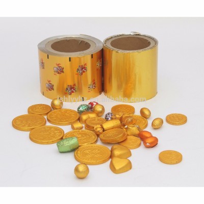 Printing Chocolate Wrapping paper film roll for food packaging