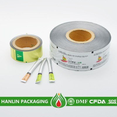 aluminum plastic laminated pouch film roll for packaging